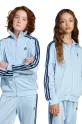 Detská mikina adidas Originals bez kapucne modrá JD1621