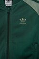 Detská tepláková súprava adidas Originals zelená JC9149