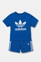 Dětská souprava adidas Originals JC9157 modrá SS25