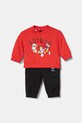 adidas dres dziecięcy dzianina czerwony JN6098