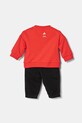 adidas dres dziecięcy JN6098 czerwony SS25