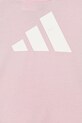Дитячий бавовняний комплект adidas рожевий JC9639