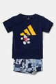 adidas gyerek együttes x Disney elasztánnal sötétkék JD0377