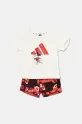 adidas compleu bebe cu modele rosu JF3625