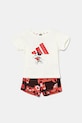 adidas compleu bebe cu modele rosu JF3625