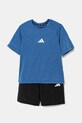 adidas compleu copii JC7435 albastru SS25
