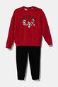 Detská tepláková súprava adidas x Disney JN6101 červená SS25