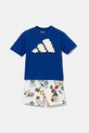 adidas komplet dziecięcy JD0065 niebieski SS25