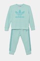 adidas Originals dres dziecięcy JC6609 turkusowy SS25