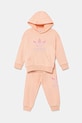 adidas Originals komplet dresowy dziecięcy JC9174 pomarańczowy SS25