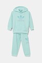Detská tepláková súprava adidas Originals JC7875 tyrkysová SS25