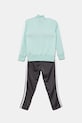 Chlapec Detská tepláková súprava adidas JC9302 tyrkysová