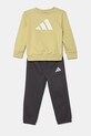 Dětská tepláková souprava adidas nášivka žlutá JE1394