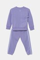 Băieți adidas set de trening pentru copii JD4561 violet