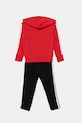 Fiú adidas melegítő szett JC6662 piros