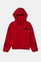 adidas bluza dziecięca JC7580 czerwony SS25