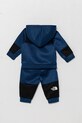 The North Face trening bebeluși BABY EASY FZ SET NF0A877HD1R1 bleumarin SS25
