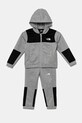 The North Face dres dziecięcy KID EASY FZ SET dzianina szary NF0A8783DYX1