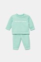 The North Face trening bebeluși BABY POLY SET uni turcoaz NF0A89GW6EI1