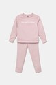 The North Face trening KID POLY SET tricotaj roz NF0A89H30UI1