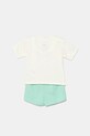 The North Face komplet dziecięcy KID COTTON SUMMER SET- GRAPHIC NF0A8ANU56R1 beżowy SS25