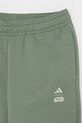 Детский спортивный костюм adidas x Star Wars зелёный JF3651