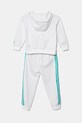 Dětská tepláková souprava adidas Performance MER DNA JV5445 bílá SS25