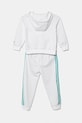 Dětská tepláková souprava adidas Performance MER DNA JV5445 bílá AW25