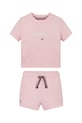 Tommy Hilfiger komplet niemowlęcy z elastanem różowy KN0KN02047.PPYA
