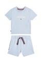 Tommy Hilfiger compleu bebe tricotaj albastru KN0KN02047.PPYA