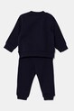 Бебешки памучен спортен комплект Kenzo Kids K60935.74.81 тъмносин SS25