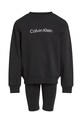 Otroški bombažen komplet Calvin Klein Jeans IU0IU00705.128.176.PPYA črna SS25