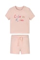 Дитячий комплект Calvin Klein Jeans з еластаном рожевий IN0IN00306.PPYA