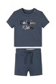 Calvin Klein Jeans compleu copii tricotaj gri IN0IN00306.PPYA