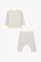 Chłopiec Tartine et Chocolat komplet bawełniany niemowlęcy CA36040.80.86 szary