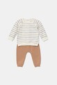 Cпортивний костюм для немовлят United Colors of Benetton візерунок коричневий 37TGAK00J.W.Seasonal