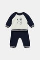 Kojenecká tepláková souprava United Colors of Benetton 2-pack pletenina námořnická modř 3MDUAK00Q.W.Seasonal