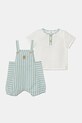 Jamiks set de lenjerie pentru copii PINAT II panza turcoaz PINAT.II.l.Kom.JLH189.K