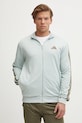 adidas dres 3S FT TT TS JI8874 szary SS25