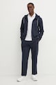Бавовняний спортивний костюм EA7 Emporio Armani AF13512.7M000236 темно-синій SS25