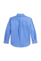Polo Ralph Lauren cămașă de in pentru copii 322967600001 albastru SS25
