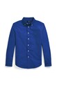 Дитяча бавовняна сорочка Polo Ralph Lauren casual блакитний 323858909019