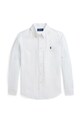 Polo Ralph Lauren cămașă de in pentru copii lung alb 323967600003
