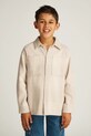 Детская рубашка Calvin Klein Jeans casual бежевый IB0IB02391.PPYA