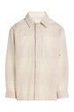 Детская рубашка Calvin Klein Jeans IB0IB02391.PPYA бежевый SS25