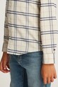 Tommy Hilfiger camasa copii KB0KB09338.104.122.PPYA bej