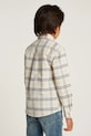 Tommy Hilfiger camicia per bambini beige KB0KB09338.128.176.PPYA