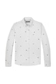 Dječja pamučna košulja Tommy Hilfiger KB0KB09594.128.176.PPYA bijela SS25