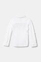 Хлопковая рубашка Guess N5RP01.KAPY0.PPYA белый SS25
