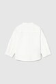 Mayoral koszula z domieszką lnu dziecięca 1115.3E.Baby.PPYA biały SS25